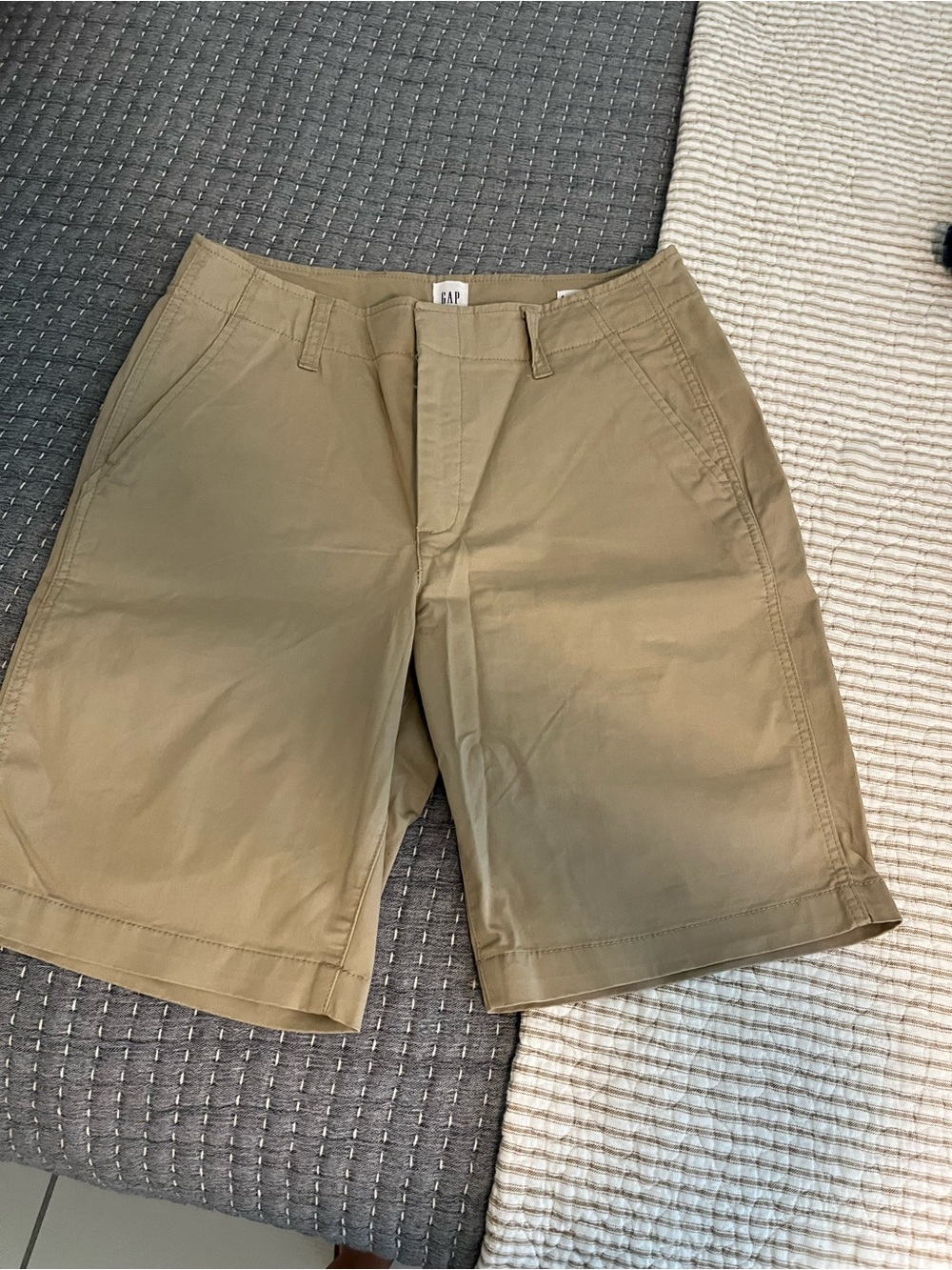 GAP Women's Khaki Bermuda Shorts